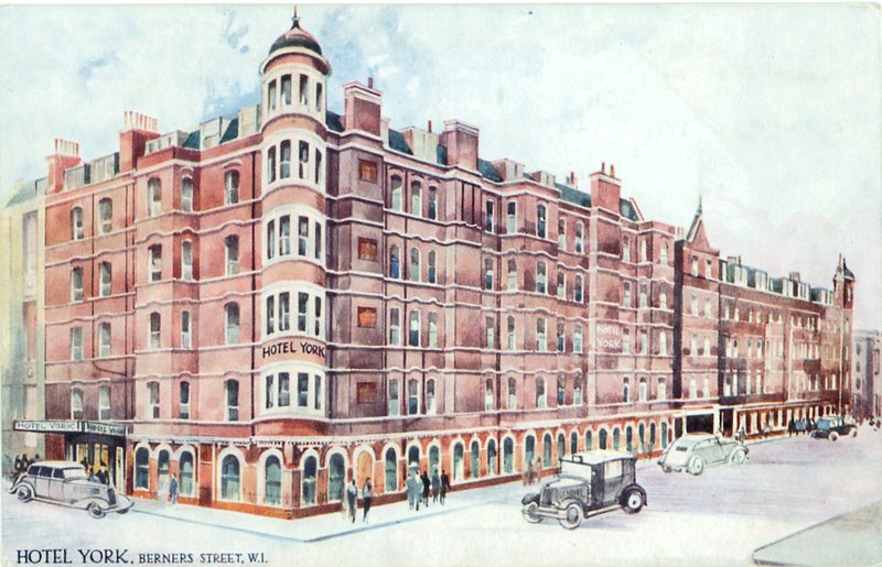 Hotel York, Berners Street, W1 tekijältä English Photographer