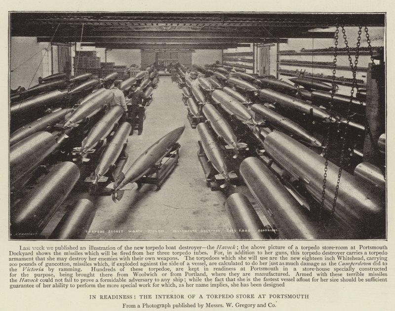 Valmiina, Torpedo-myymälän sisustus Portsmouthissa tekijältä English Photographer