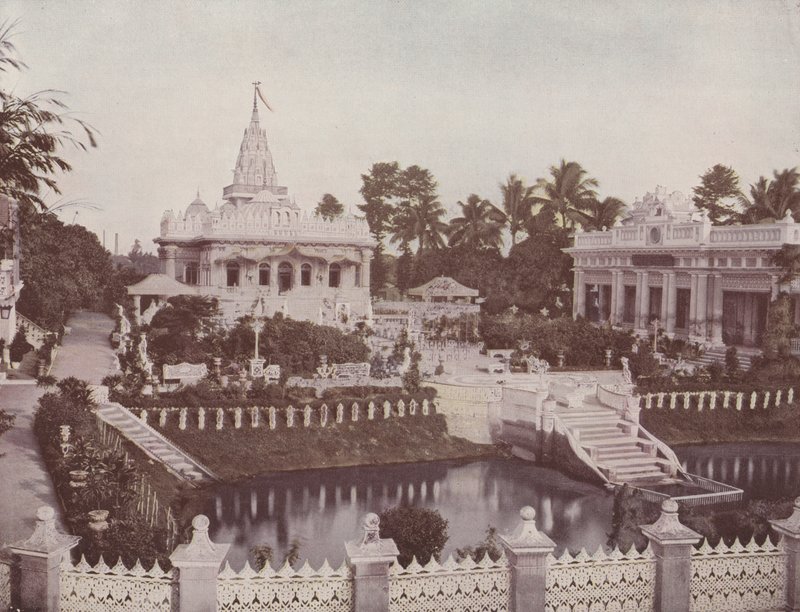 Jain-temppeli, Kalkutta (värillinen kuva) tekijältä English Photographer