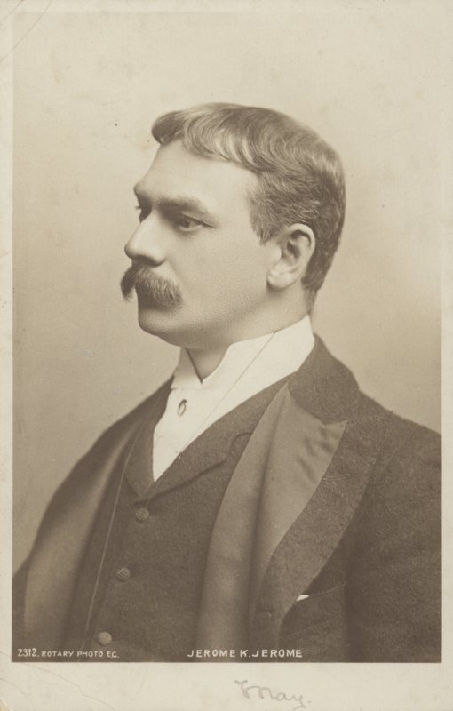 Jerome K Jerome (1859-1927), englantilainen kirjailija tekijältä English Photographer
