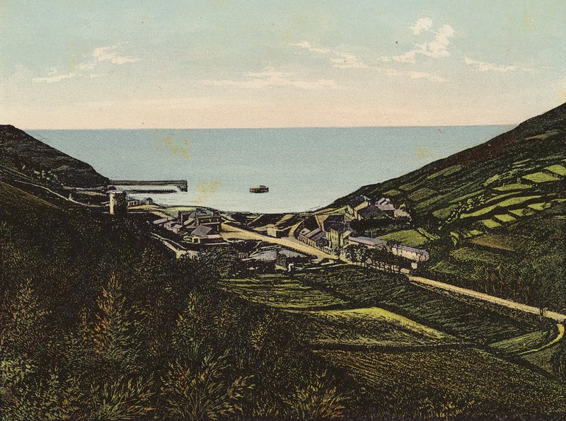 Jersey: Greve de Lecq (värillinen kuva) tekijältä English Photographer