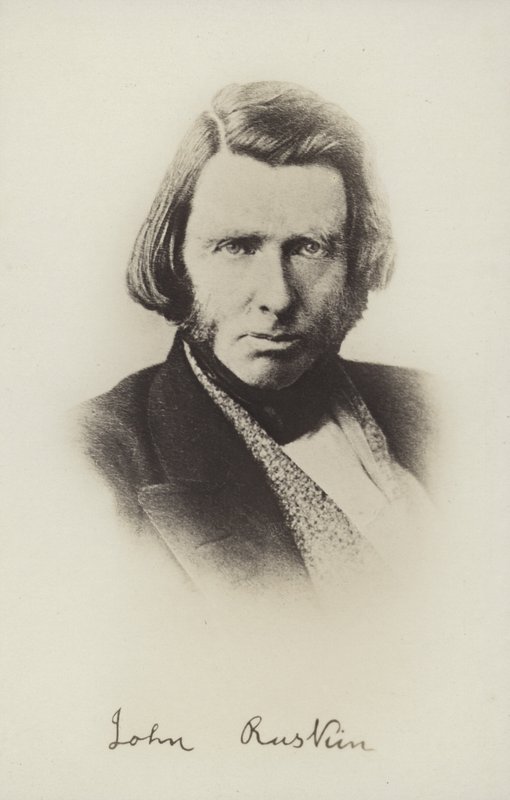 John Ruskin (1819-1900), englantilainen kirjailija, taidekriitikko, taiteilija ja sosiaalinen ajattelija tekijältä English Photographer