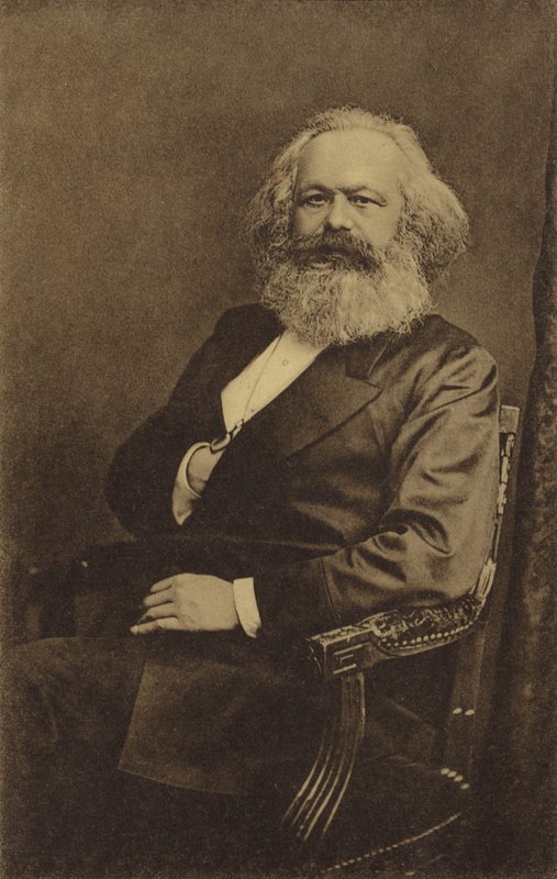 Karl Marx (1818-1883), saksalainen filosofi, taloustieteilijä, historioitsija ja poliittinen teoreetikko tekijältä English Photographer