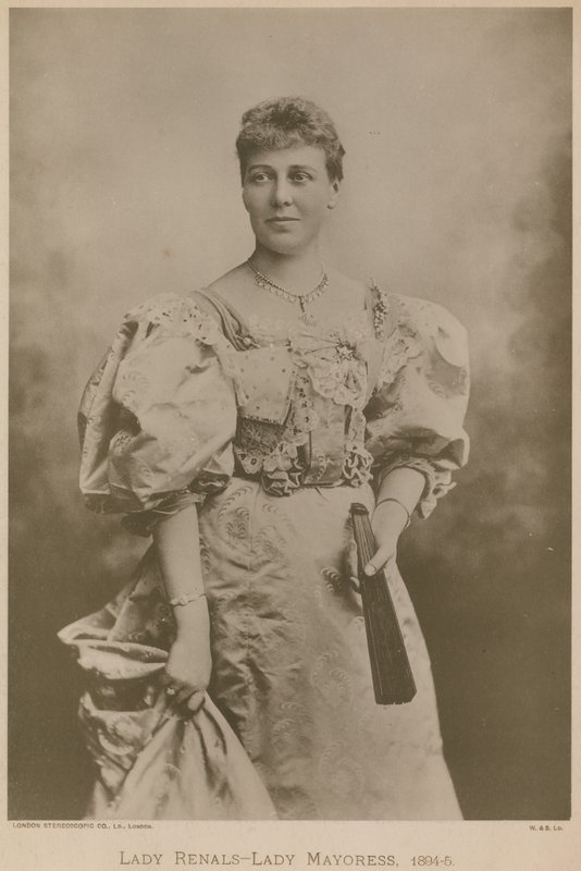 Lady Renals - Pormestarinna, 1894-95 tekijältä English Photographer