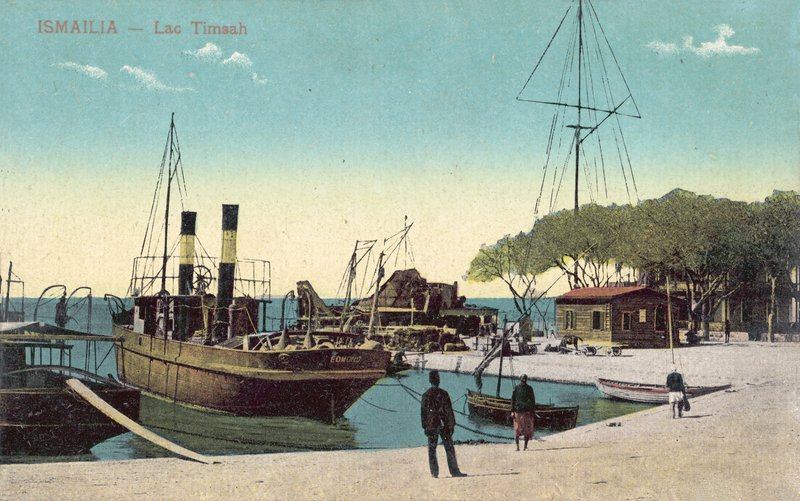 Timsah-järvi, Ismailia, Egypti (värikuva) tekijältä English Photographer