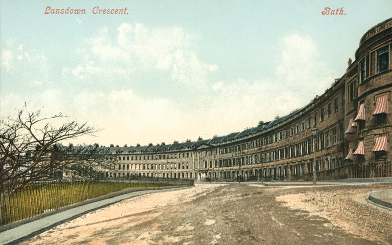 Lansdown Crescent, Bath, Somerset (kuva) tekijältä English Photographer