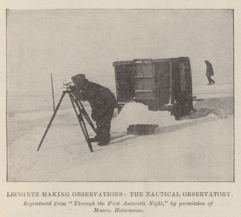 Lecointe makeing Observations, Nautical Observatory tekijältä English Photographer