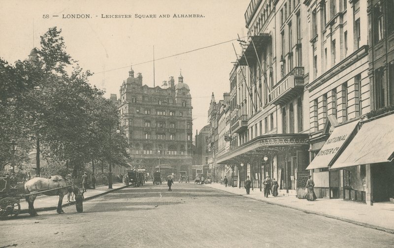 Leicester Square ja Alhambra, Lontoo tekijältä English Photographer