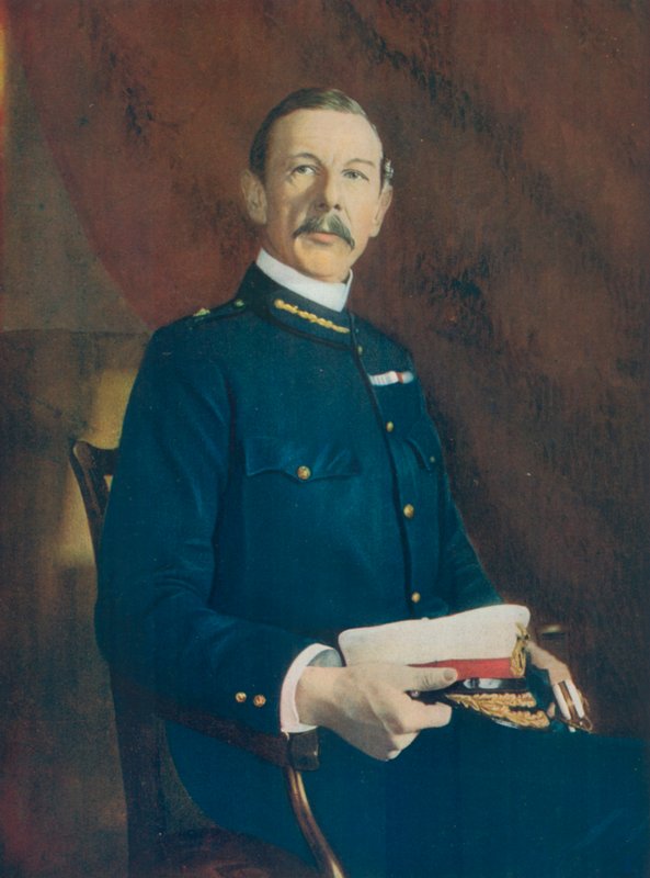 Kenraaliluutn. Sir H. E. Colvile, Etelä-Afrikan kenttäjoukkojen 9. divisioonan komentaja tekijältä English Photographer