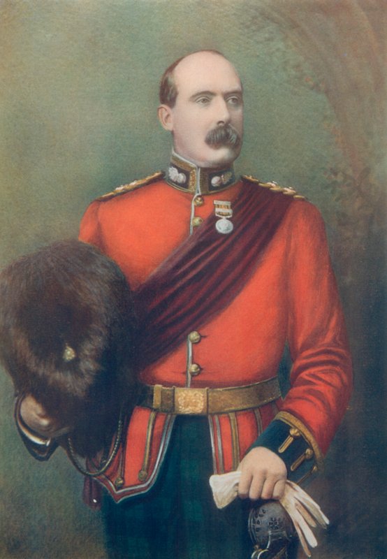 Everstiluutnantti A. W. Thorneycroft. Thorneycroftin ratsujalkaväen komentaja tekijältä English Photographer