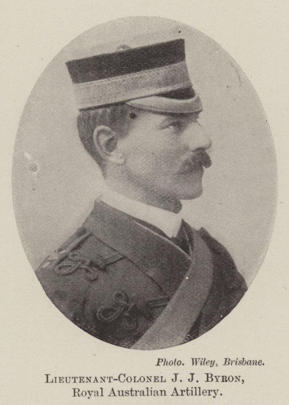 Everstiluutnantti J J Byron, Australian kuninkaallinen tykistö tekijältä English Photographer