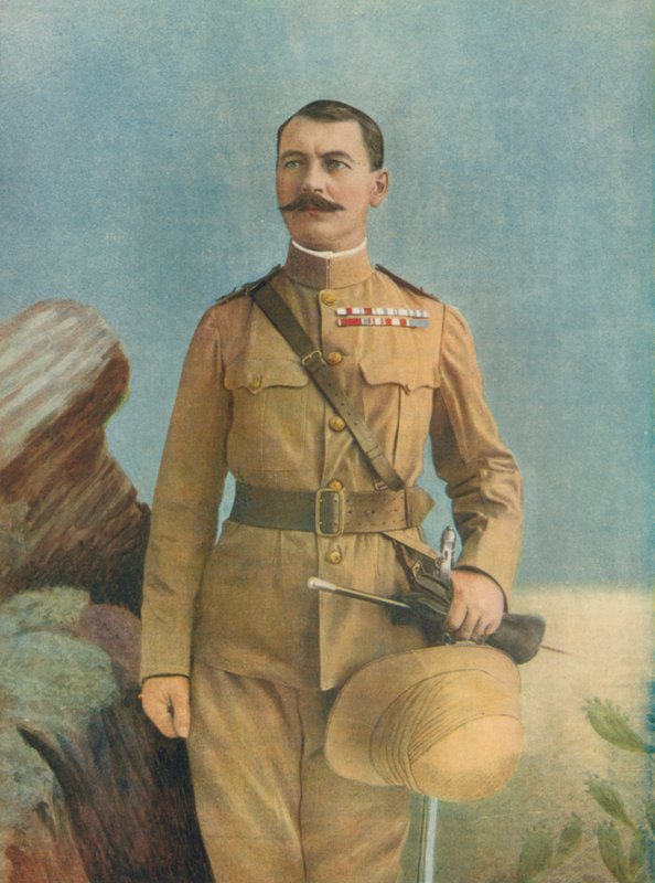 Kenraaliluutnantti Sir H. M. L. Rundle, komentaja 8. divisioona, Etelä-Afrikan kenttäjoukot tekijältä English Photographer