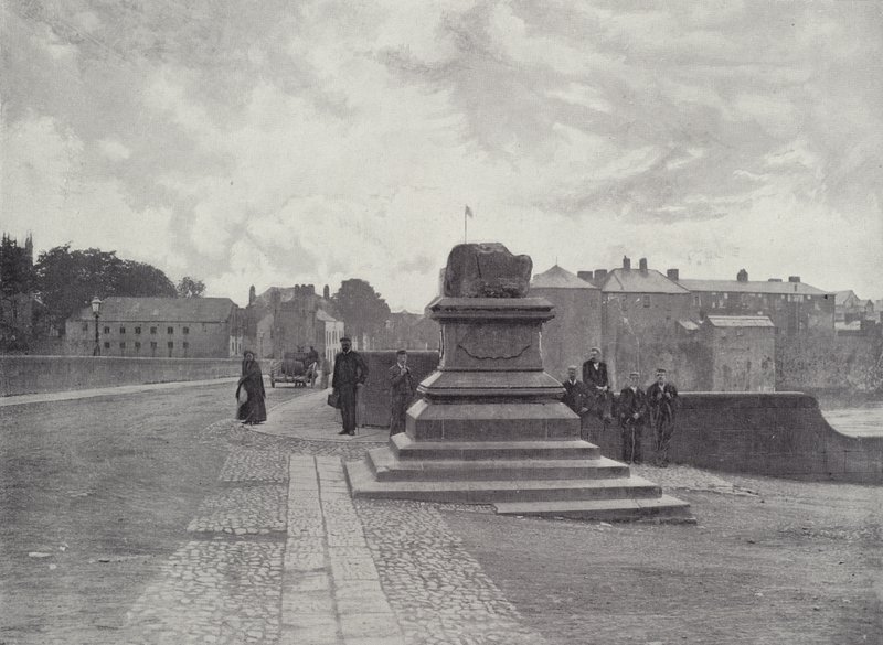 Limerick, The Treaty Stone, Thomond Bridge ja Castle tekijältä English Photographer