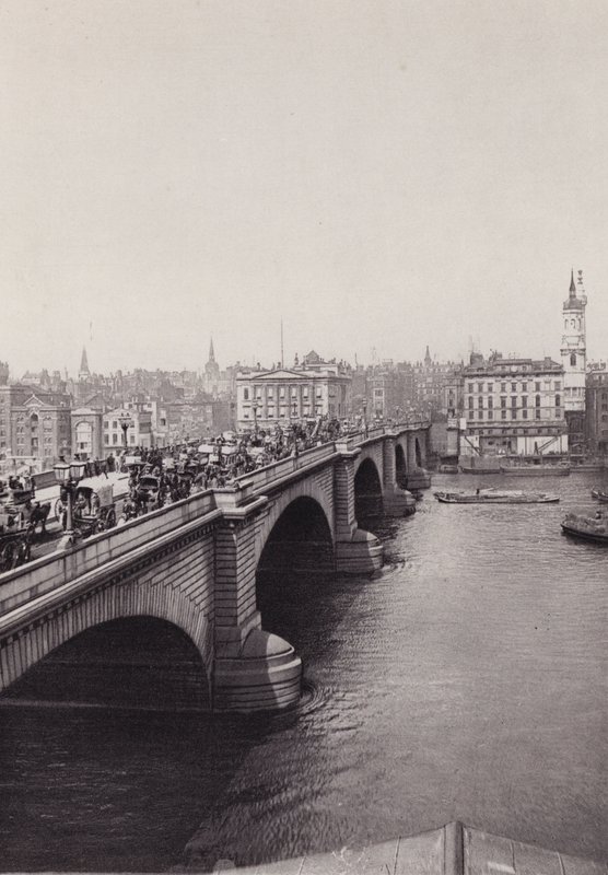 Lontoo: London Bridge (m/w kuva) tekijältä English Photographer