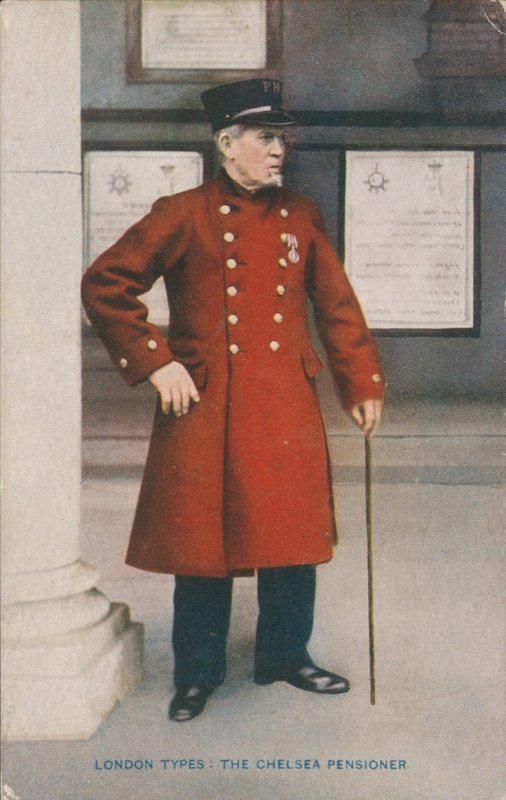 London Types, Chelsea Pensioner tekijältä English Photographer