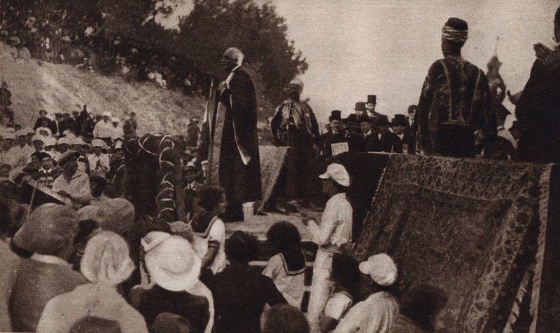Lordi Balfour puhui Palestiinan juutalaisvaltion perustamisen puolesta. tekijältä English Photographer