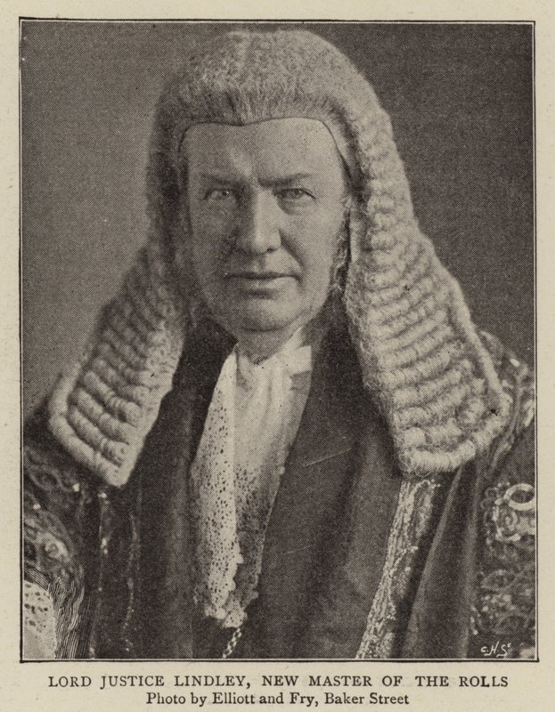 Lord Justice Lindley, uusi rullien mestari tekijältä English Photographer