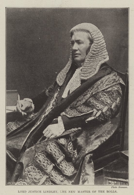 Lord Justice Lindley, uusi telojen mestari tekijältä English Photographer