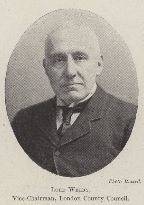 Lord Welby, varapuheenjohtaja, Lontoon kreivikuntaneuvosto tekijältä English Photographer