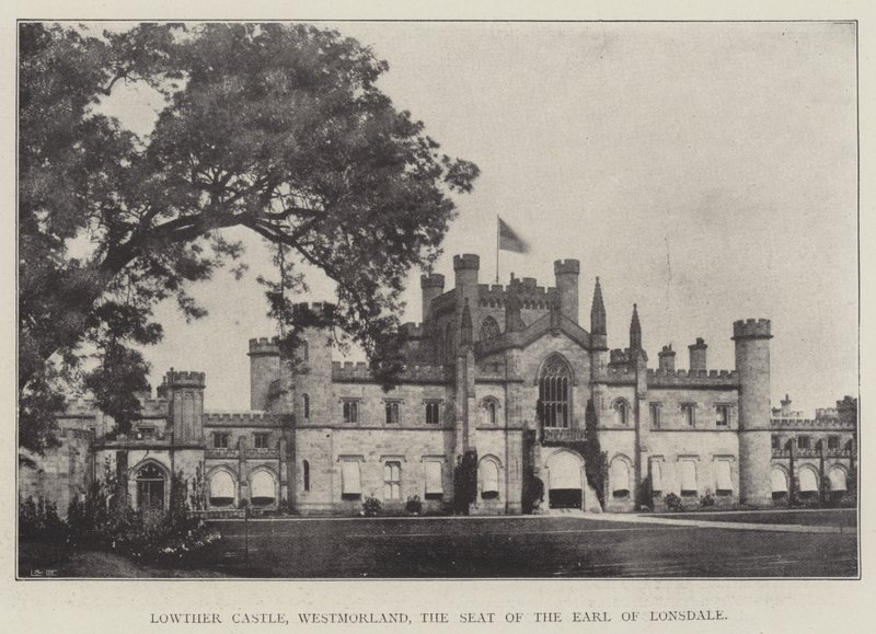 Lowther Castle, Westmorland, Lonsdalen jaarlin kotipaikka tekijältä English Photographer