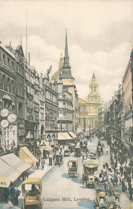 Ludgate Hill, Lontoo tekijältä English Photographer