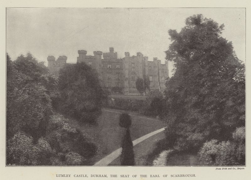 Lumley Castle, Durham, Earl of Scarbroughin kotipaikka tekijältä English Photographer