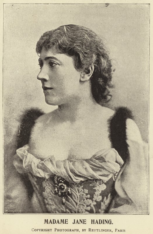 Madame Jane Hading tekijältä English Photographer