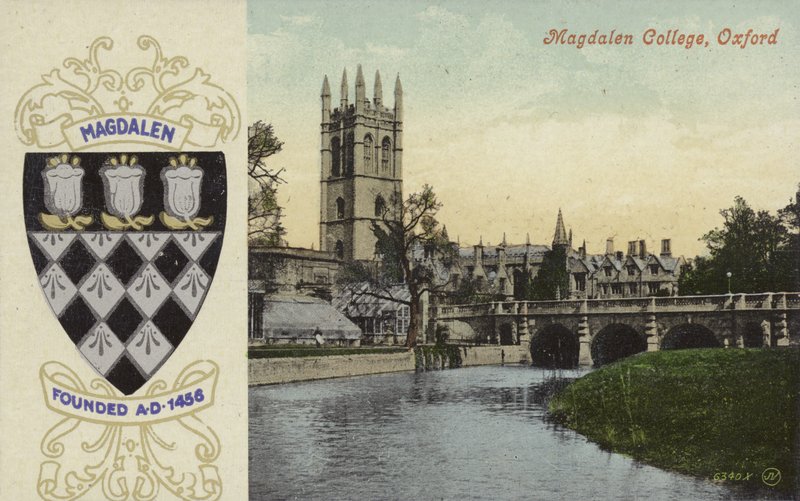 Magdalen College, Oxford (värikuva) tekijältä English Photographer