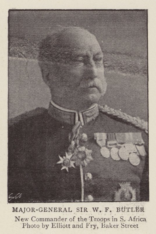 Kenraalimajuri Sir W F Butler tekijältä English Photographer