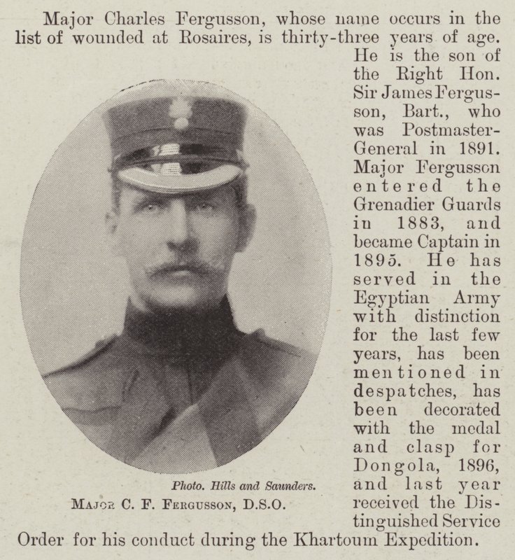 Majuri C. F. Fergusson, DSO tekijältä English Photographer