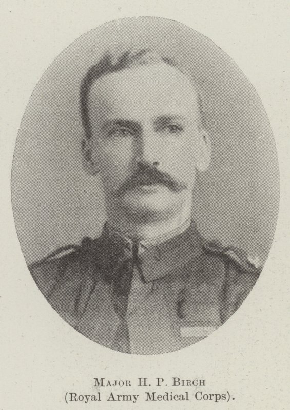 Majuri H P Birch, Royal Army Medical Corps tekijältä English Photographer