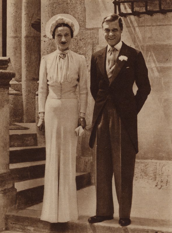Windsorin herttuan häät rouva Simpsonin kanssa Chateau de Candessa, Montsissa, 3. kesäkuuta 1937 tekijältä English Photographer