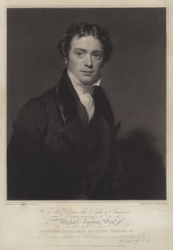Michael Faraday, englantilainen fyysikko ja kemisti tekijältä English Photographer