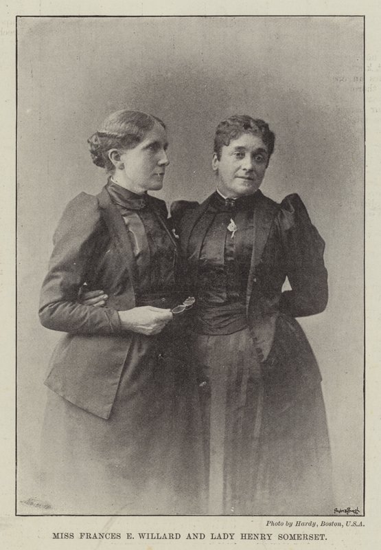 Neiti Frances E Willard ja Lady Henry Somerset tekijältä English Photographer