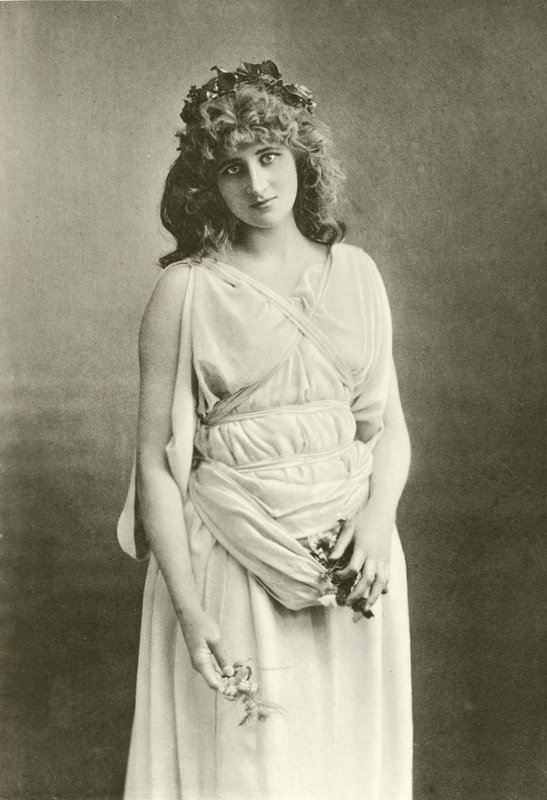 Miss Mary Anderson Perditan roolissa (syväpaino) tekijältä English Photographer