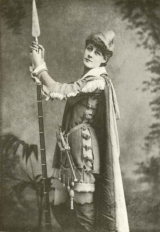 Miss Violet Vanbrugh Rosalindina (syväpaino) tekijältä English Photographer