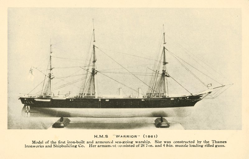 HMS Warriorin malli tekijältä English Photographer