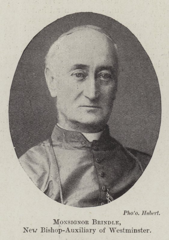 Monsignor Brindle, Westminsterin uusi piispa-apusjärjestö tekijältä English Photographer