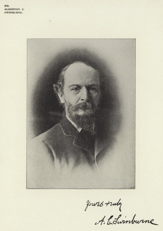herra Algernon C Swinburne tekijältä English Photographer