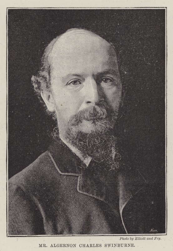 herra Algernon Charles Swinburne tekijältä English Photographer