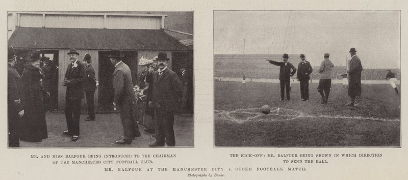 Herra Balfour Manchester City - Stoke -jalkapalloottelussa tekijältä English Photographer