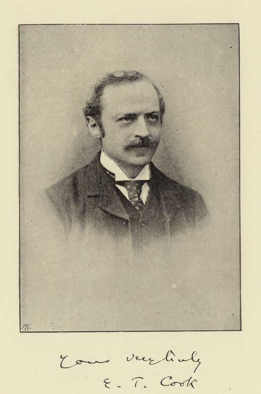 Herra Edward T Cook tekijältä English Photographer