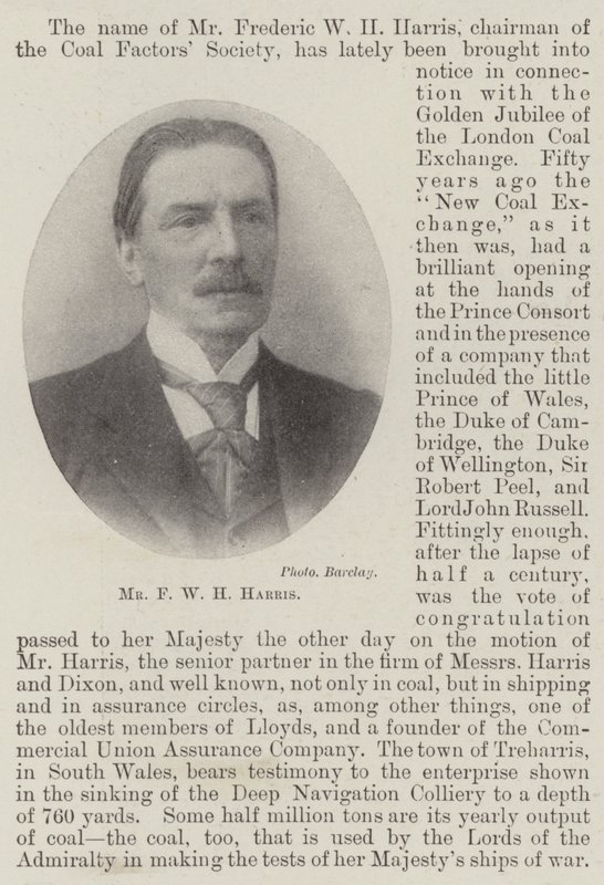 herra F W H Harris tekijältä English Photographer