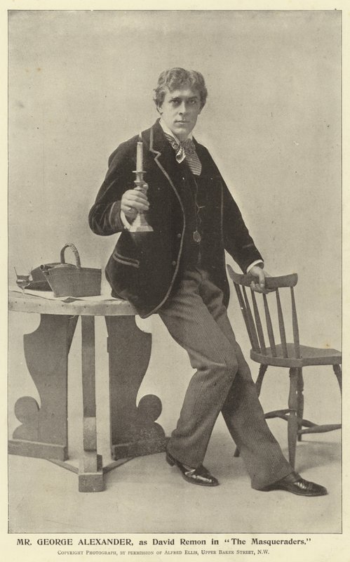 Herra George Alexander David Remonina elokuvassa The Masqueraders tekijältä English Photographer