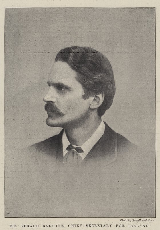 Gerald Balfour, Irlannin pääsihteeri tekijältä English Photographer