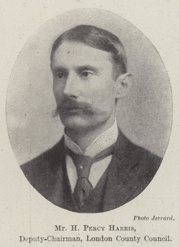 Percy Harris, varapuheenjohtaja, Lontoon kreivikuntaneuvosto tekijältä English Photographer