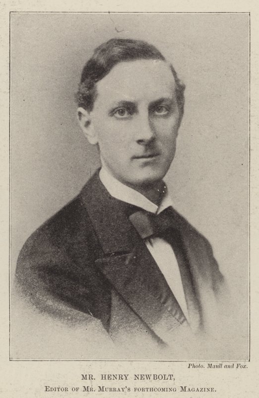 Henry Newbolt, Mr Murrays tulevan lehden toimittaja tekijältä English Photographer