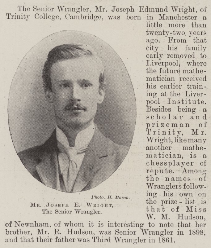 Herra Joseph E Wright, vanhempi Wrangler tekijältä English Photographer