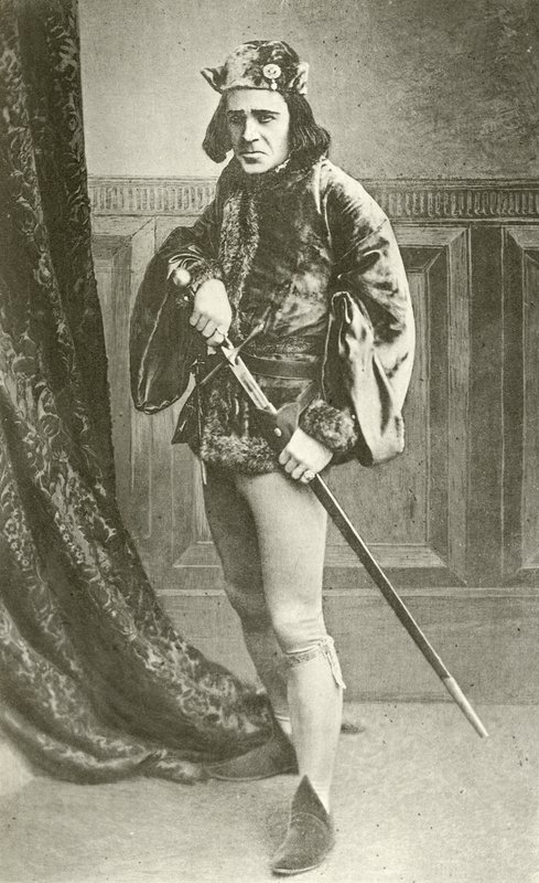 Mr Richard Mansfield Richard III:na (syväpaino) tekijältä English Photographer