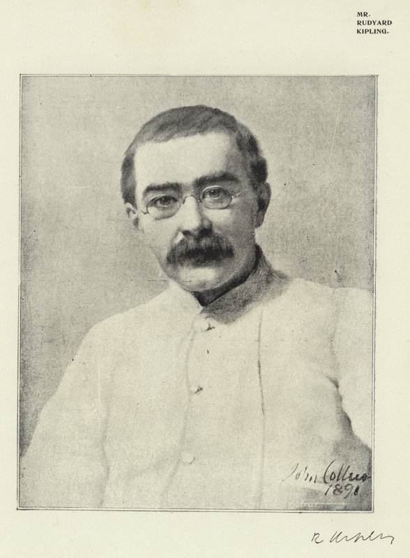 Herra Rudyard Kipling tekijältä English Photographer